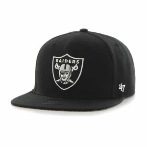 47 BRAND Strapback, Las Vegas Raiders, black Strapback