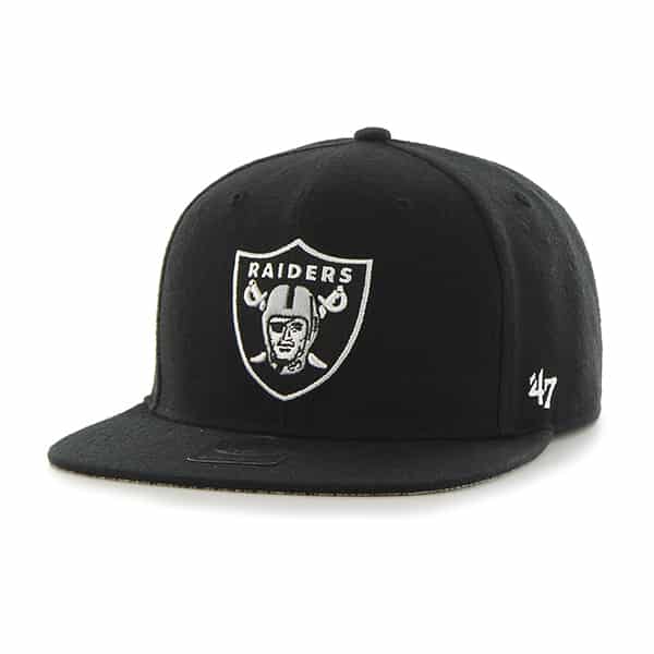 47 BRAND Strapback, Las Vegas Raiders, black Strapback