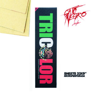 Lija Gato Negro Microperforada - Bandera