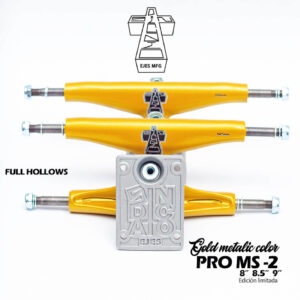 Trucks SINDICATO, MS2 Full hollows Gold - 135 mm