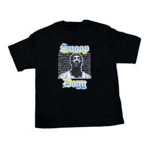 Playera -BONE STREET, Snoop Dogg track list