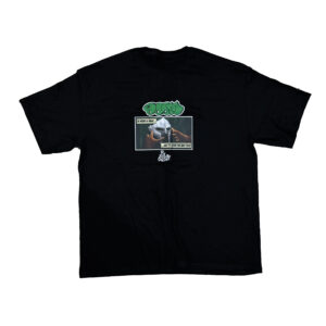 Playera Negra - Talla XG - Marca -BONE STREET - Diseño Mf Doom Comic2