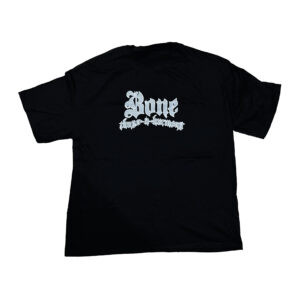 Playera negra talla extra grande -BONE STREET, Bone Thugs-n- harmony bling bling