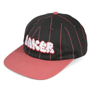 BAKER BUBBLE PIN, NEGRO ROJO
