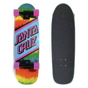 SANTA CRUZ - Tie Dye Rainbow Street Skate Cruiser